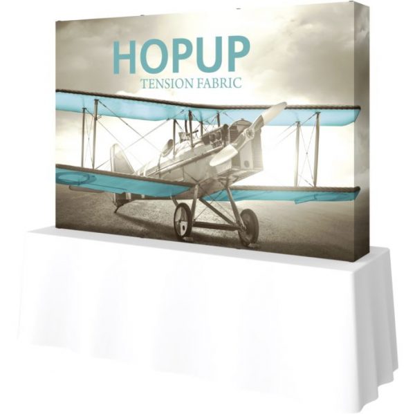 hopup 8ft straight tabletop display