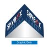 Skybox Triangle Hanging Display Banner Sign