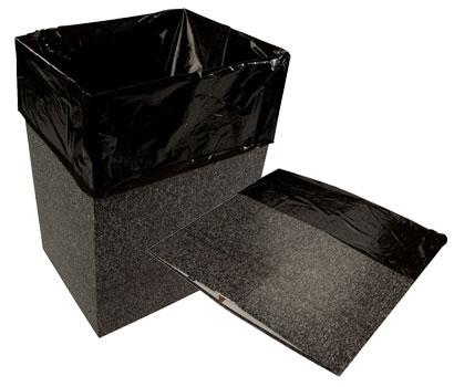 Disposable Waste Baskets, Trash Cans, Disposable Garbage Cans