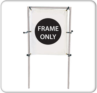4x5-Single Banner Hardware Only