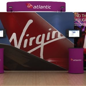 Atlantic 20’ Curved Tension Fabric Display WaveLine Media Kit