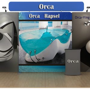 Orca 20’ Flat Tension Fabric WaveLine Media Kit