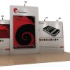 Seadragon 20’ WaveLine Tension Fabric Display Media Kit left