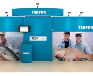 Tarpon 20’ Curved Tension Fabric WaveLine Media Kit