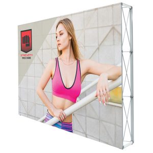 Lumiere Light Wall Single Sided Non-Backlit Display 10ft x 7.5ft