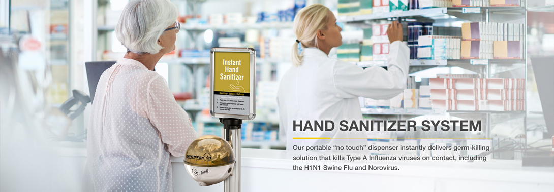 Beltrac-Stanchion-Hand-Sanitizer-System