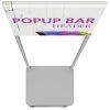portable-popup mini bar header counter top