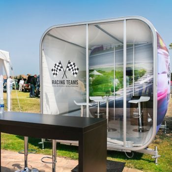 OiOXl Portable Exhibit Rooms Fully Brandable Outdoor Display