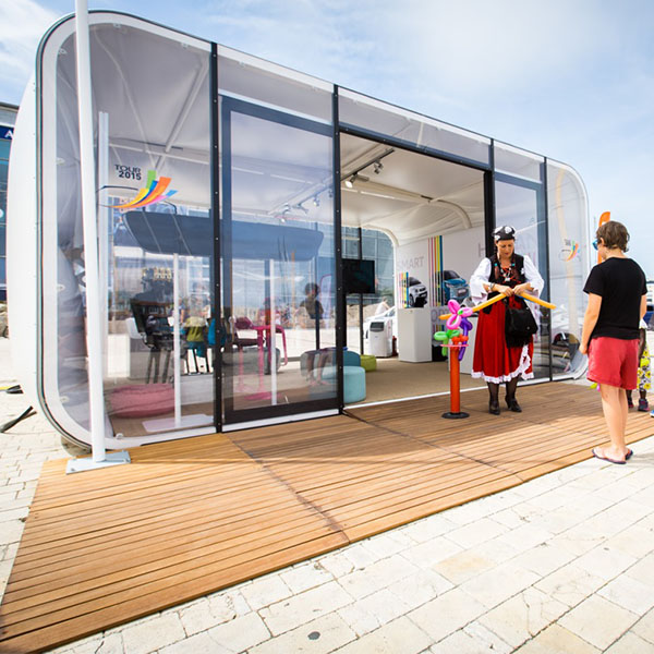 Small Mobile Pop-up Store