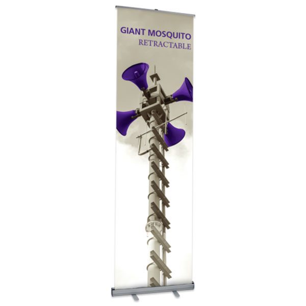 Giant Mosquito Retractable Banner Stand - Graphic Only