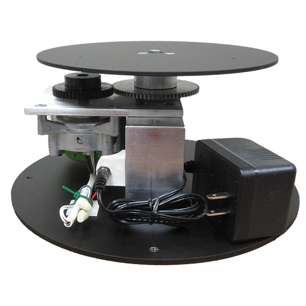 Motorized Turntable - 200 Pound Cap. - Electric Outlet, Turntable Displays  and Lighted Turntables