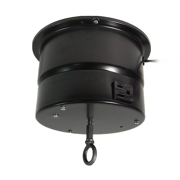 Motorized Display Turntable w/ 8 amp Outlet - 50 lb Cap (MB110E8)