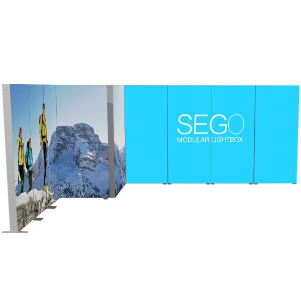 Side View SEGO Configuration I 20x10 Graphic Package
