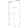 Front Right View Embrace 5ft Extra Tall Hopup Display Exposed Frame
