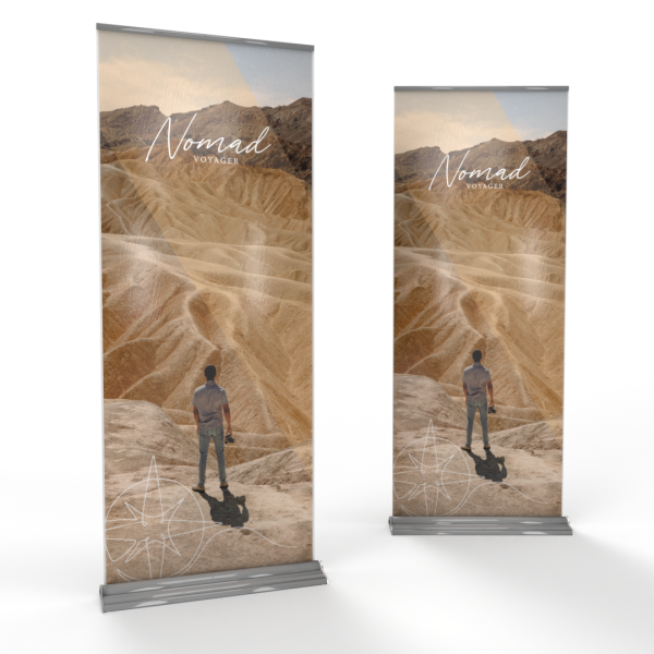 CB EASY CHOICE BETTER- ROLL UP RETRACTABLE BANNER STAND