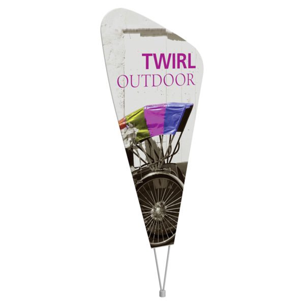twirl outdoor sign