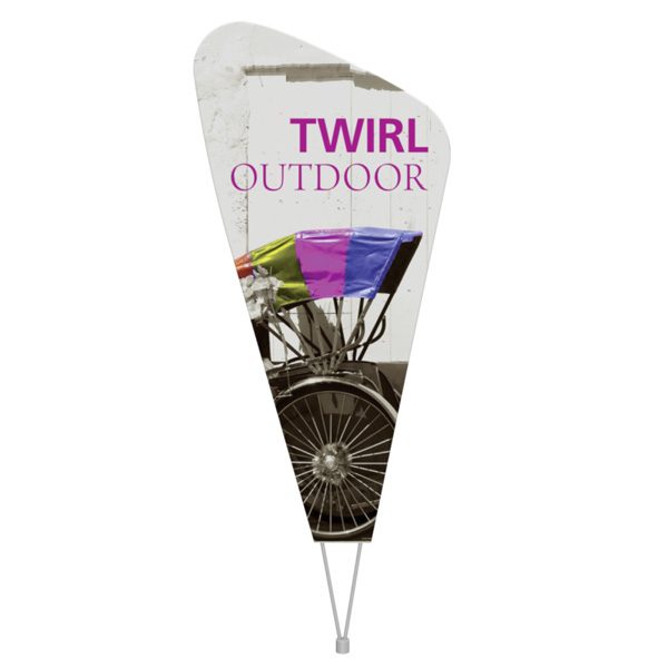 twirl outdoor sign